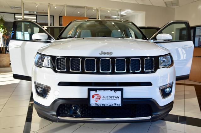 used 2021 Jeep Compass car, priced at $23,990