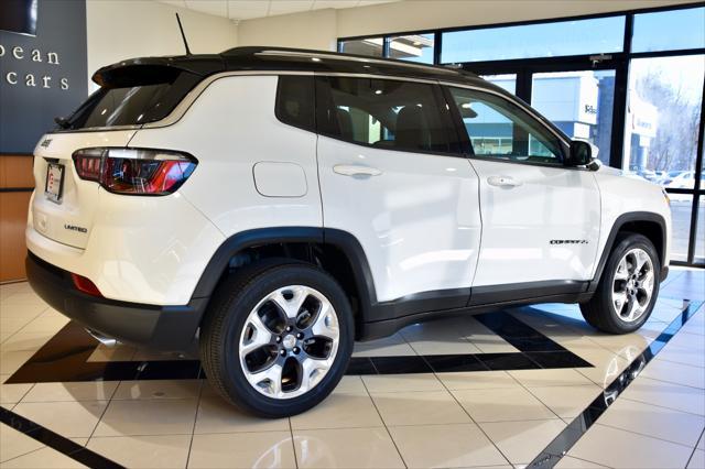 used 2021 Jeep Compass car, priced at $23,990