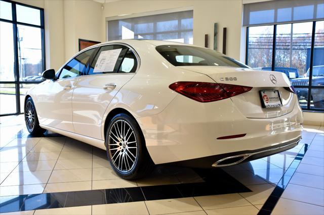 used 2022 Mercedes-Benz C-Class car, priced at $38,990