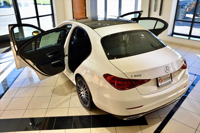 used 2022 Mercedes-Benz C-Class car, priced at $38,990