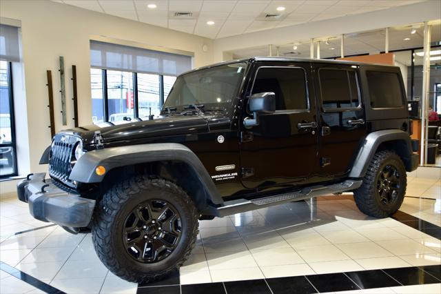 used 2017 Jeep Wrangler Unlimited car, priced at $18,990