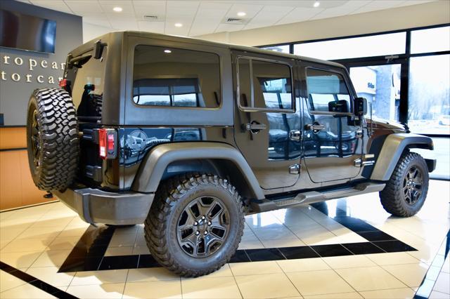 used 2017 Jeep Wrangler Unlimited car, priced at $18,990