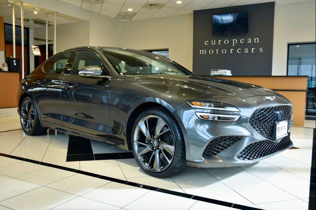 used 2023 Genesis G70 car, priced at $30,990