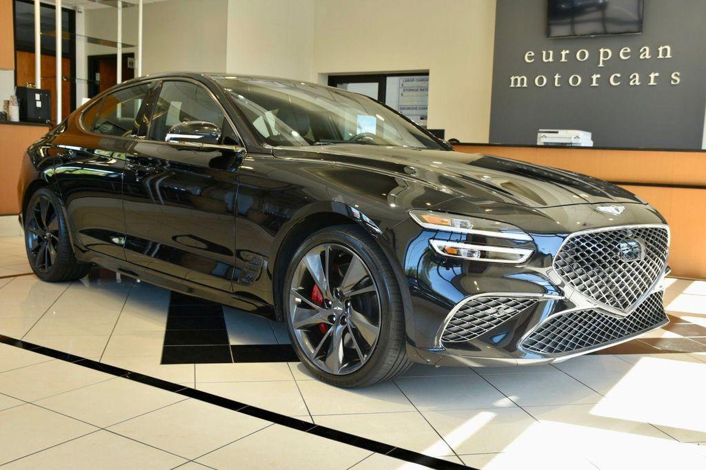 used 2022 Genesis G70 car, priced at $35,990
