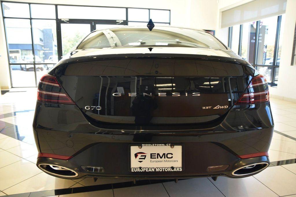 used 2022 Genesis G70 car, priced at $35,990