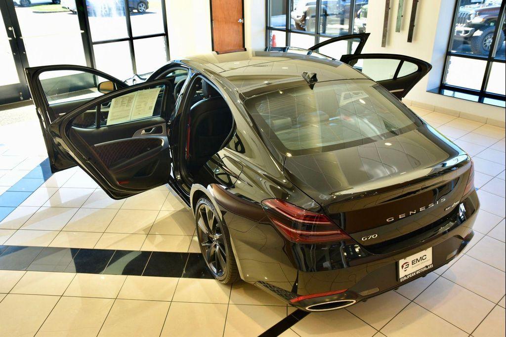 used 2022 Genesis G70 car, priced at $35,990
