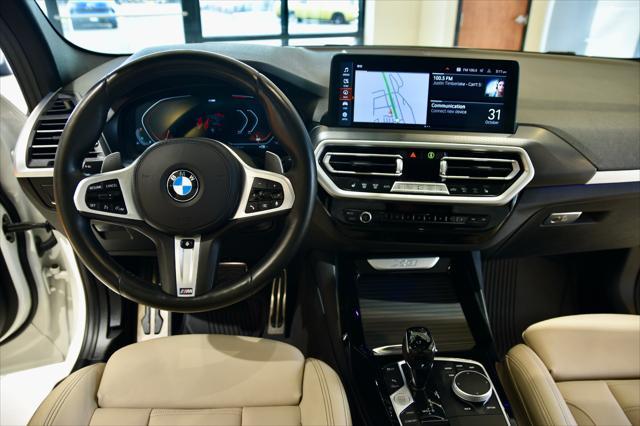 used 2022 BMW X3 car, priced at $35,990