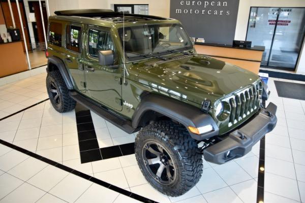 used 2020 Jeep Wrangler Unlimited car, priced at $41,990