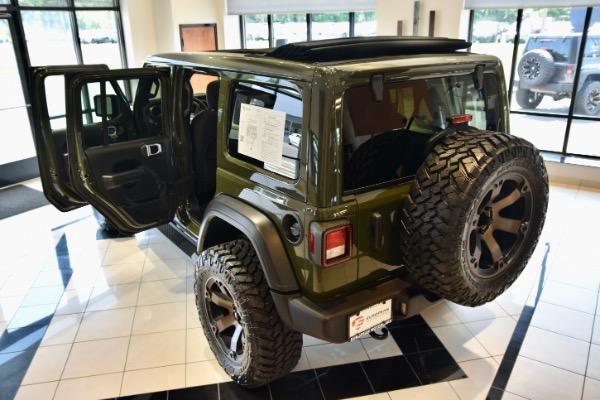 used 2020 Jeep Wrangler Unlimited car, priced at $41,990