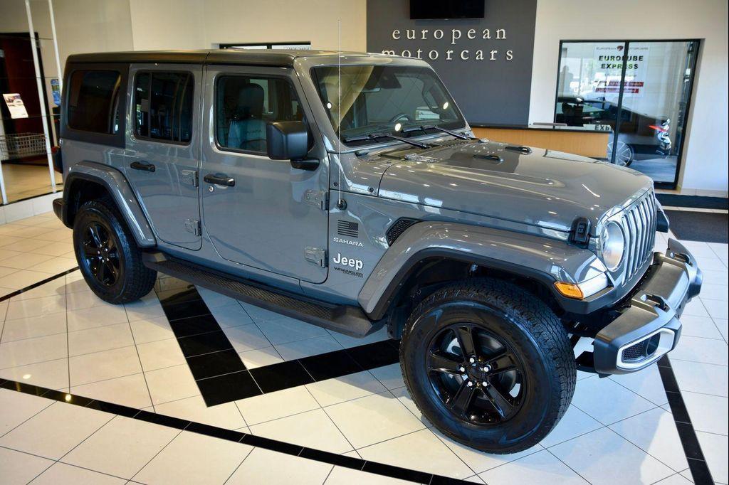 used 2022 Jeep Wrangler Unlimited car, priced at $36,990