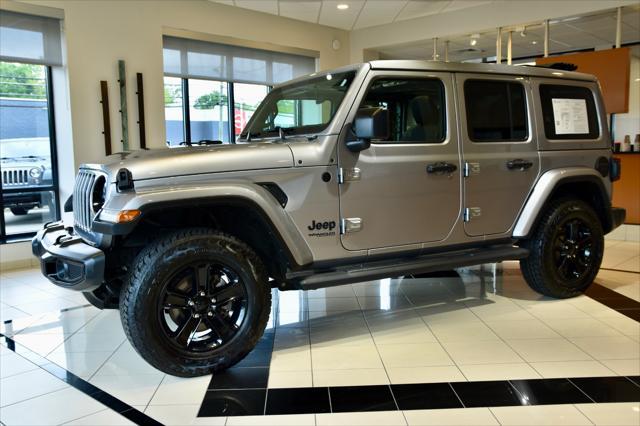 used 2021 Jeep Wrangler Unlimited car, priced at $36,990