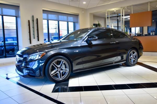 used 2020 Mercedes-Benz AMG C 43 car, priced at $46,990