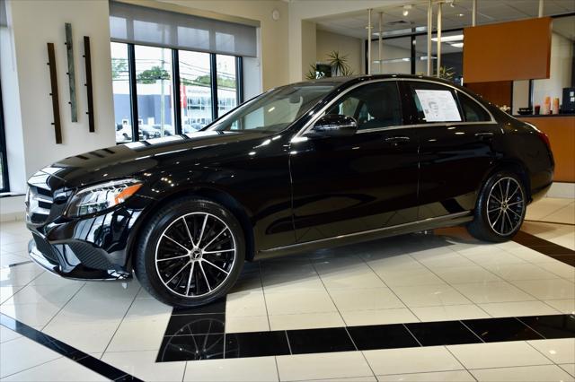 used 2021 Mercedes-Benz C-Class car, priced at $33,990