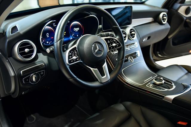 used 2021 Mercedes-Benz C-Class car, priced at $33,990