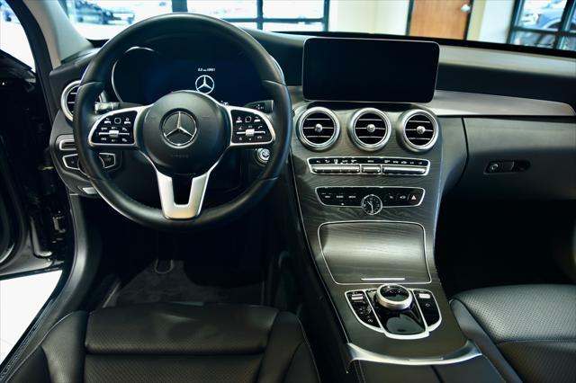 used 2021 Mercedes-Benz C-Class car, priced at $33,990