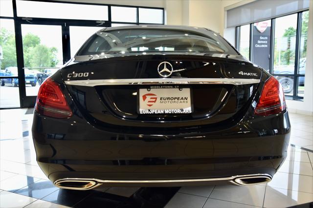 used 2021 Mercedes-Benz C-Class car, priced at $33,990