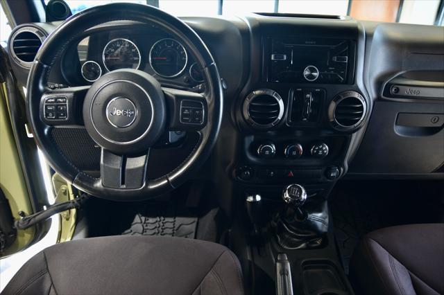 used 2013 Jeep Wrangler Unlimited car, priced at $15,990