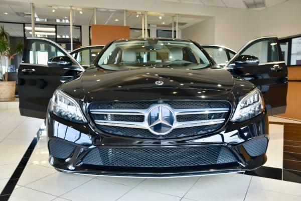 used 2021 Mercedes-Benz C-Class car, priced at $32,990