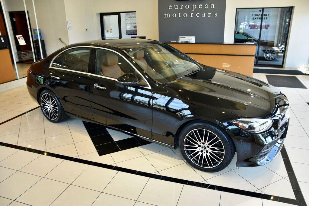used 2022 Mercedes-Benz C-Class car, priced at $36,990