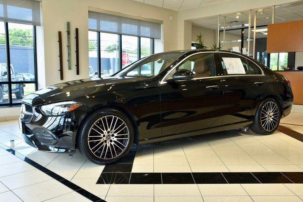 used 2022 Mercedes-Benz C-Class car, priced at $36,990