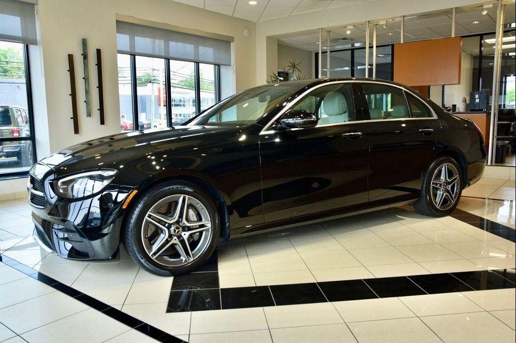 used 2023 Mercedes-Benz E-Class car, priced at $45,990