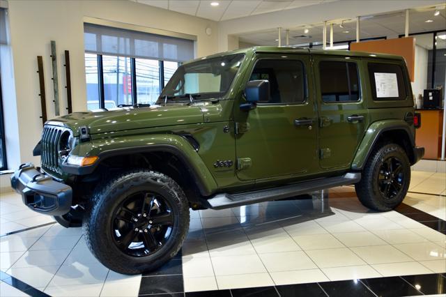 used 2021 Jeep Wrangler Unlimited car, priced at $37,990
