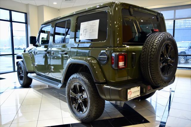 used 2021 Jeep Wrangler Unlimited car, priced at $37,990