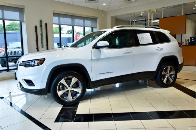 used 2021 Jeep Cherokee car, priced at $23,990