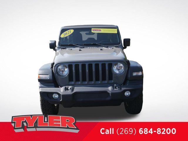 used 2021 Jeep Wrangler Unlimited car, priced at $32,883