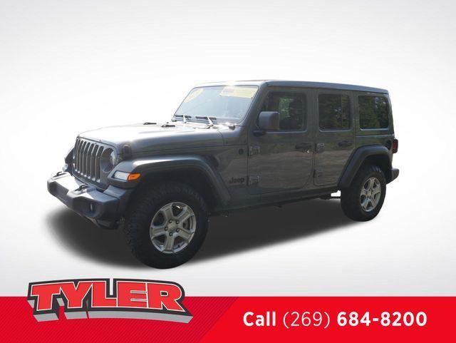 used 2021 Jeep Wrangler Unlimited car, priced at $32,883