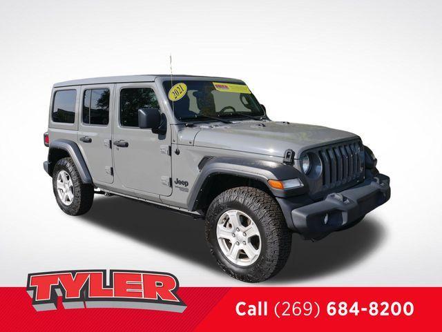 used 2021 Jeep Wrangler Unlimited car, priced at $32,883