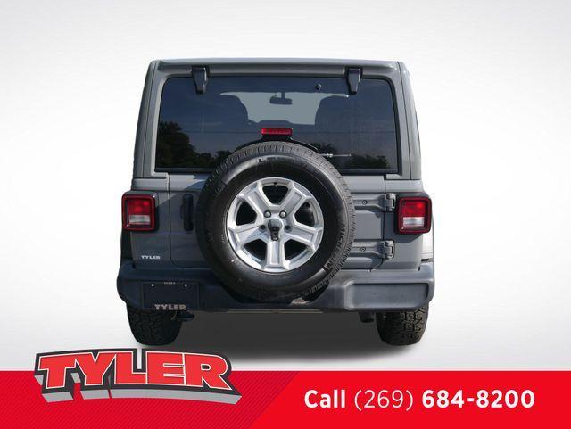 used 2021 Jeep Wrangler Unlimited car, priced at $32,883