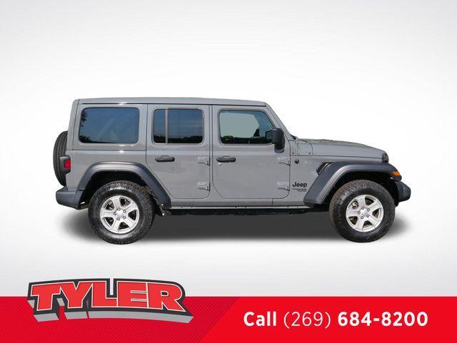 used 2021 Jeep Wrangler Unlimited car, priced at $32,883