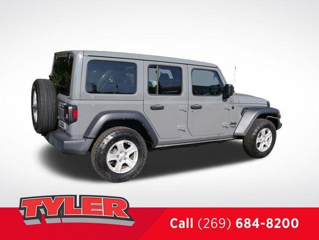 used 2021 Jeep Wrangler Unlimited car, priced at $32,883