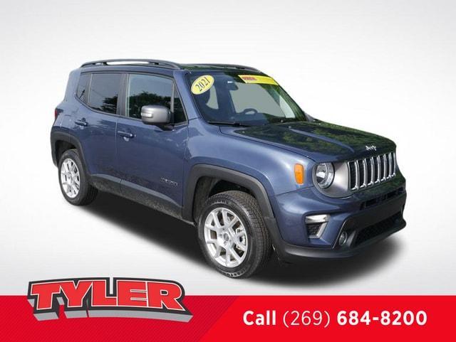 used 2021 Jeep Renegade car, priced at $21,646