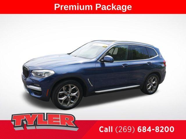 used 2021 BMW X3 car, priced at $28,186