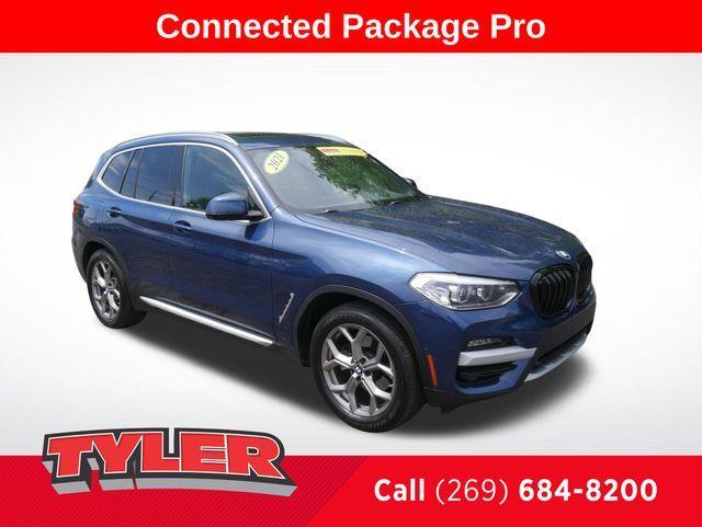 used 2021 BMW X3 car, priced at $28,186