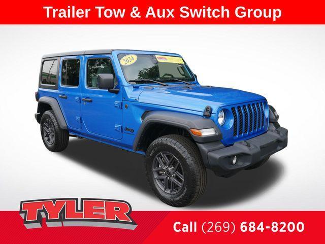 used 2024 Jeep Wrangler car, priced at $36,000