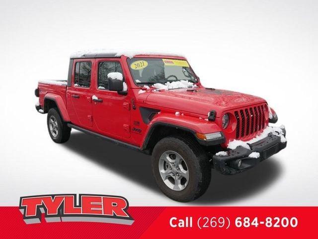 used 2021 Jeep Gladiator car, priced at $32,777