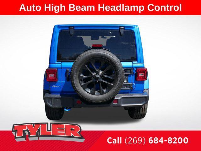 used 2022 Jeep Wrangler Unlimited 4xe car, priced at $35,971