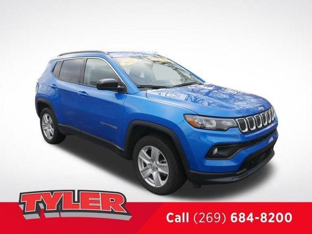 used 2022 Jeep Compass car, priced at $22,400