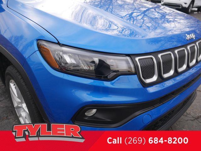 used 2022 Jeep Compass car, priced at $23,500