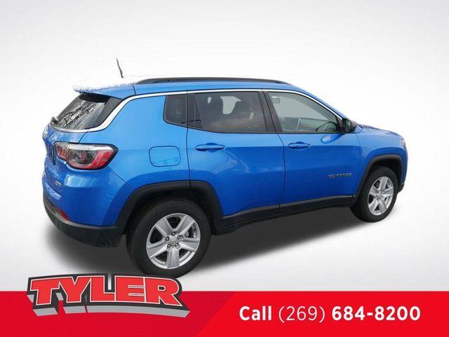 used 2022 Jeep Compass car, priced at $23,500