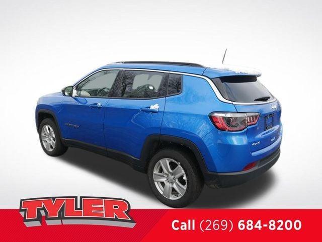 used 2022 Jeep Compass car, priced at $22,400