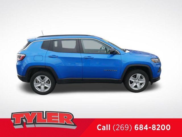 used 2022 Jeep Compass car, priced at $23,500