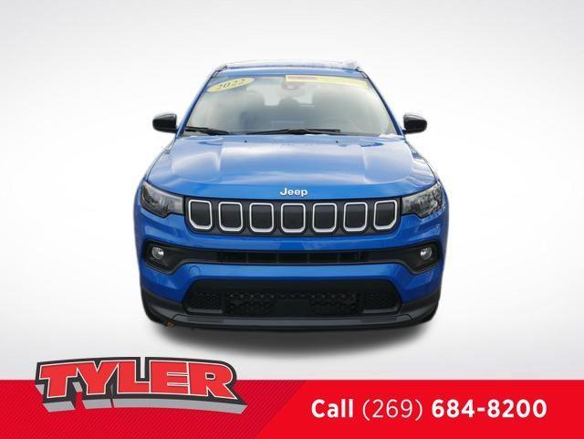 used 2022 Jeep Compass car, priced at $23,500