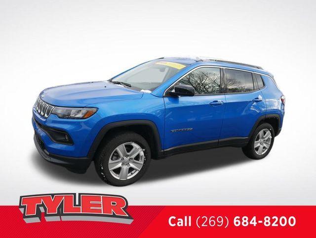 used 2022 Jeep Compass car, priced at $23,500