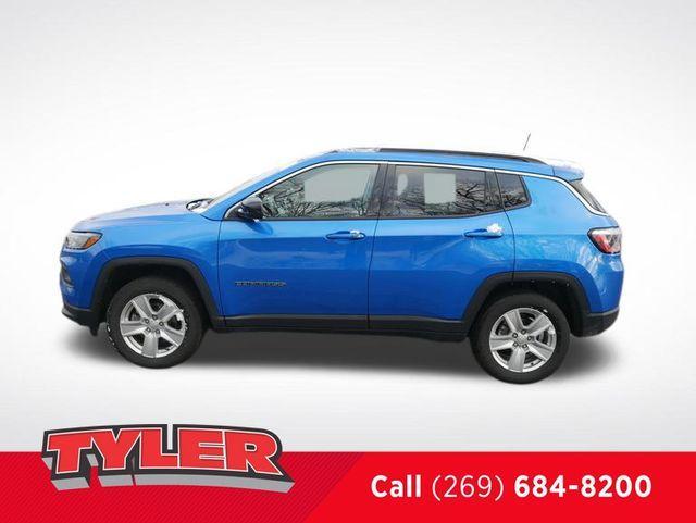 used 2022 Jeep Compass car, priced at $23,500