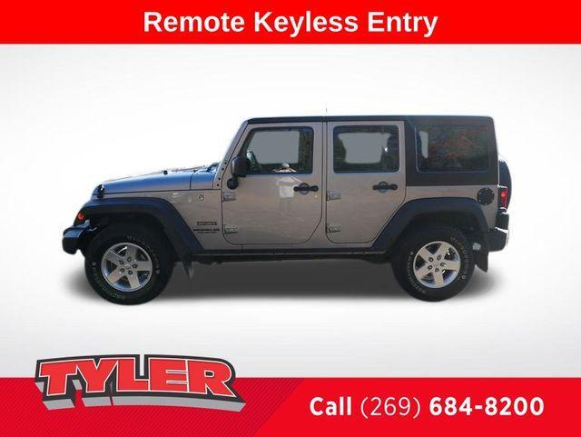 used 2016 Jeep Wrangler Unlimited car, priced at $14,600