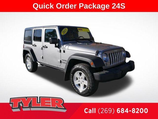 used 2016 Jeep Wrangler Unlimited car, priced at $14,600